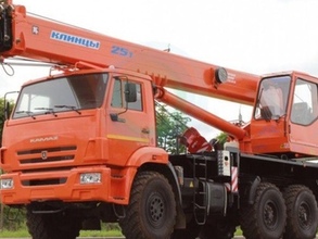 Кран автомобильный 25 т 28 м (КАМАЗ)