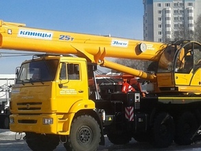 Кран автомобильный 25 т 31 м (КАМАЗ)