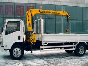 Кран-борт стрела - 3 т, борт - 10 т