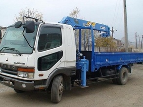 Кран-борт стрела - 5 т, борт - 10 т