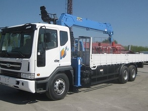 Кран-борт стрела - 7 т, борт - 10 т